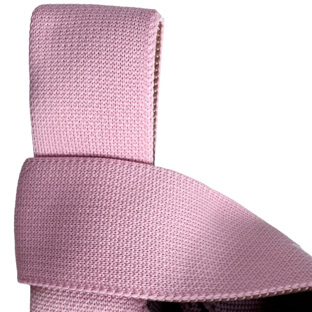 Peanuts Snoopy Loves Ice Cream Knitted Baggu Pink Mini Tote - Picture 6 of 6